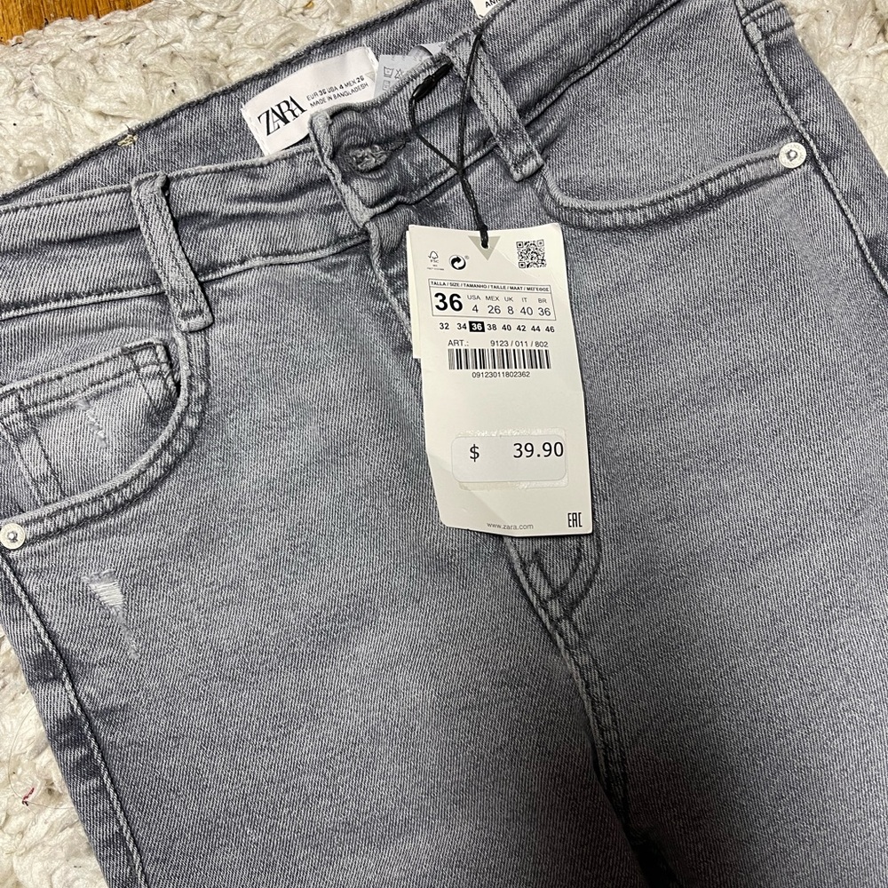 High rise skinny jeans from Zara